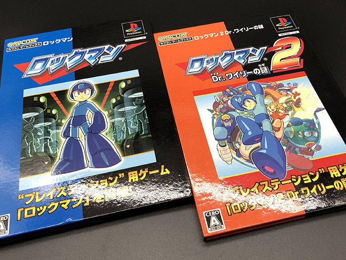 CAPCOM BOOKS洛克人1&2